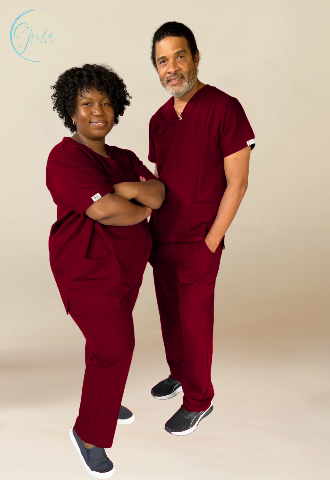 Athis Unisex Scrubs - Top